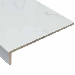 Stootbord (3 stuks) - Laminaat - White Marble - 130 x 20 cm