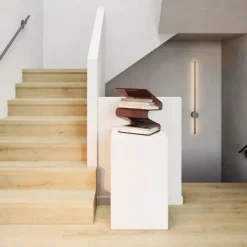 Stootbord (3 stuks) - PVC toplaag - Nougat oak - 100 x 20 cm