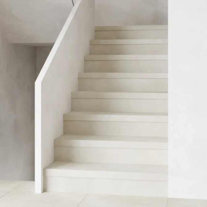 Stootbord (3 stuks) - PVC toplaag - Moon grey - 100 x 20 cm