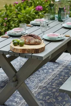 Tafel vuren geimpregneerd - Nostalgi grijsbruin 76 x 177 x 72 cm