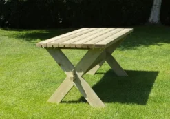 Tafel vuren geimpregneerd - Nostalgi 76 x 177 x 72 cm