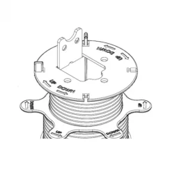 Terrasdrager verstelbaar - hoogte 40 tot 80 mm