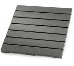 Terrastegel composiet 50 x 50 cm antraciet FSC (24 mm) massief