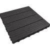 Terrastegel composiet antraciet click 30 x 30 cm (set van 4 stuks)