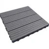 Terrastegel composiet grijs click 30 x 30 cm (set van 4 stuks)