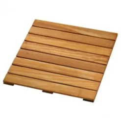 Terrastegel hardhout Almendrillo 50 x 50 cm (22 mm) vlak geschaafd - geolied