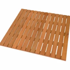 Terrastegel hardhout Bankirai 100 x 100 cm (24 mm) ribbel