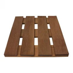 Terrastegel hardhout Bankirai 30 x 30 cm (24 mm)