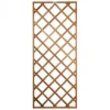 Trellis scherm diagonaal hardhout (75 x 180 cm)