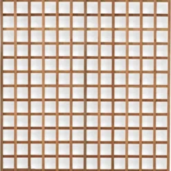 Trellis scherm hardhout Almendrillo recht (177 x 180 cm)