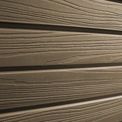 Tuindeur composiet Rhombus Double ipé met zwart aluminium frame compleet (90 x 180 cm)