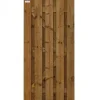 Tuindeur Timber vuren bruin geimpregneerd (90 x 180 cm) geschaafd schermdikte 4,7 cm