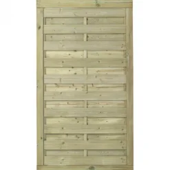 Tuindeur vuren - Newline recht groen geimpregneerd (100 x 180 cm)