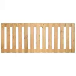 Tuinhek Douglas Luxe recht 13L rvs (180 x 70 cm) geschaafd