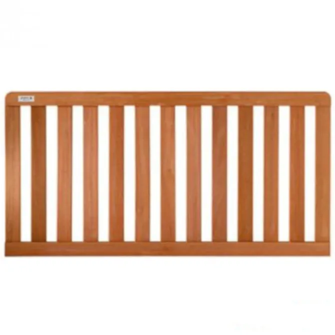 Tuinhek hardhout bankirai Luxe recht 13L rvs (180 x 90 cm)