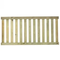 Tuinhek vuren - Ligno recht groen geimpregneerd (150 x 73cm)