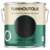 Tuinhout olie biobased - Donker zwart 2,5 liter