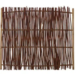 Tuinscherm gevlochten wilgen - Pil Luksus (120 x 100 cm)