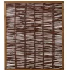 Tuinscherm gevlochten wilgen - Pil Standard (120 x 140 cm)