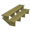 Tuintrap hout - 2 treden - inclusief treden - 50 x 34 x 180 cm