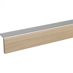 Uitloopprofiel - Beige Eiken - 130 x 5 cm