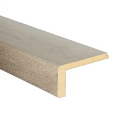 Uitloopprofiel doorlopend - Örebro Grijs Eik - 90 x 6,3 cm