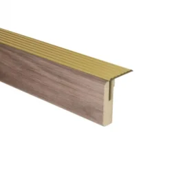 Uitloopprofiel Goud - Gavle Warm Noten - 136 x 6,3 cm