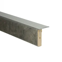 Uitloopprofiel Zilver - Göteborg Beton Donker - 90 x 6,3 cm