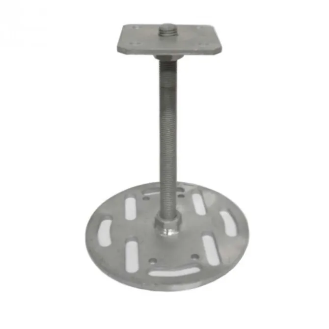 Verstelbare stelplaat - Vuurverzinkt