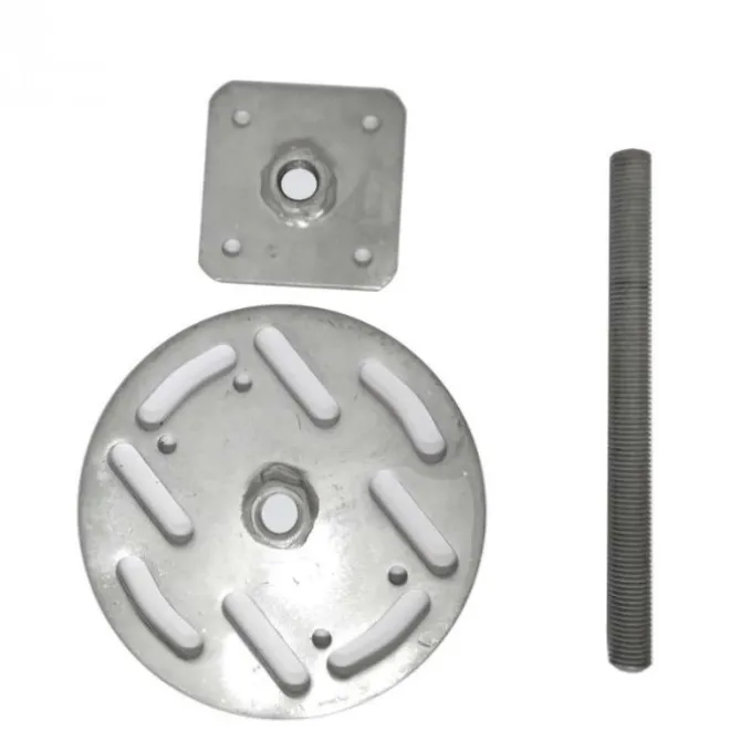 Verstelbare stelplaat - Vuurverzinkt