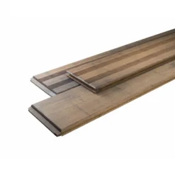 Vlonderplank bamboe Primaverde geolied white oak 2,0 x 14 cm Frans profiel/vlak