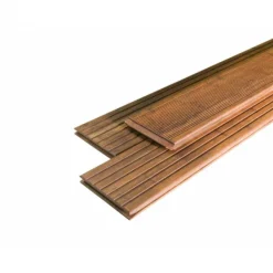 Vlonderplank bamboe Primus geolied coffee 2,0 x 14 cm groef/fijne ribbel