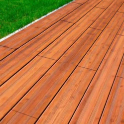 Vlonderplank bamboe Select geolied coffee 2,0 x 14 cm Frans profiel/vlak