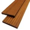 Vlonderplank hardhout Bankirai 2,1 x 14,5 cm geolied groef/vlak