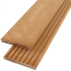Vlonderplank hardhout Bankirai 2,1 x 14,5 cm groef/vlak