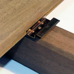 Vlonderplank hardhout Ipé 2,1 x 14,5 cm geschaafd voor B-fix clips