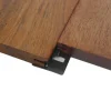 Vlonderplank hardhout Merbau 2,1 x 14,5 cm geschaafd voor RVS clips