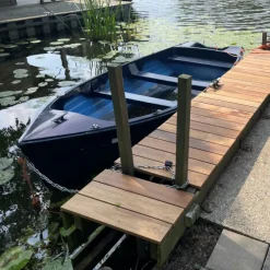 Vlonderplank totaalpakket hardhout Ipé 2,1 x 14,5 cm (2,75 mtr) geschaafd