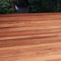 Vlonderplank totaalpakket Cumaru 2,1 x 14,5 cm (2,45 mtr) geschaafd voor Deckwise clips