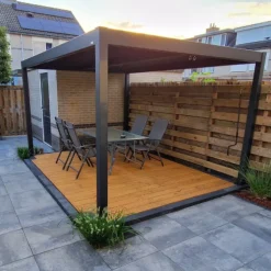 Vlonderplank totaalpakket Douglas 2,5 x 14 cm (5,00 mtr) gedroogd groef/ribbel