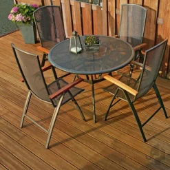 Vlonderplank totaalpakket Ipé 21 x 120 mm (2,15 mtr) geschaafd semi-ribbel voor clips