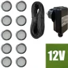 Vlonderspot set Luxi - 12 volt - 40 mm (set 10 stuks)