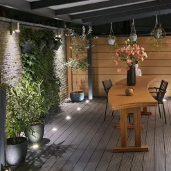 Vlonderspot set Luxi - 12 volt - 80 mm (set 10 stuks)