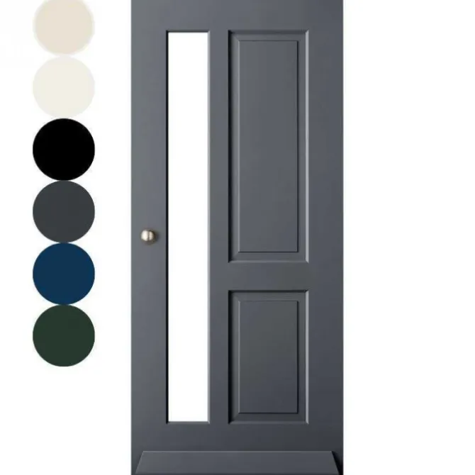 Voordeur City Line - Amersfoort (L1 / R4) - stomp dekkend voorbehandeld grijs
