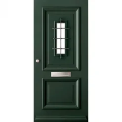 Voordeur City Line - Hoorn - stomp - dekkend voorbehandeld grijs