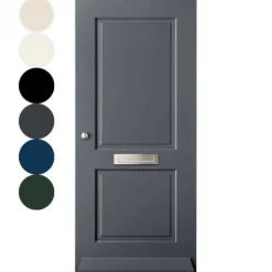 Voordeur City Line - Lisse stomp dekkend voorbehandeld grijs