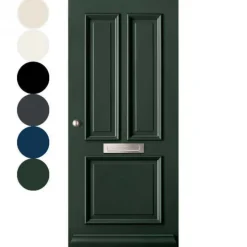 Voordeur City Line - Maastricht stomp dekkend voorbehandeld grijs