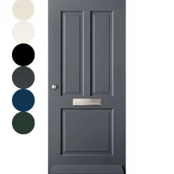 Voordeur City Line - Sassenheim stomp dekkend voorbehandeld grijs