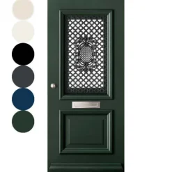 Voordeur City Line - Zaltbommel stomp dekkend voorbehandeld grijs