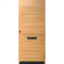 Voordeur IsoTherm Eiken - Gerlos - Transparant voorgelakt